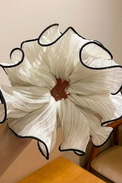 Crinkle Chiffon Scrunchies
