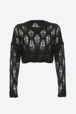 Crochet Crop Sweater