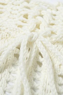 Crochet Crop Top & Maxi Skirt Two Piece Set