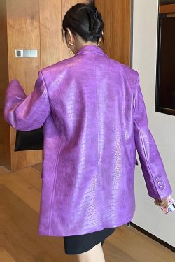 Crocodile Blazer Jacket