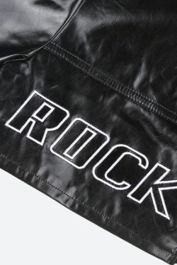 Cropped Biker Jacket