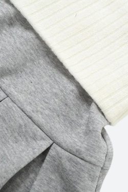 Cropped Hoodie & Mini Skirt Two Piece Set