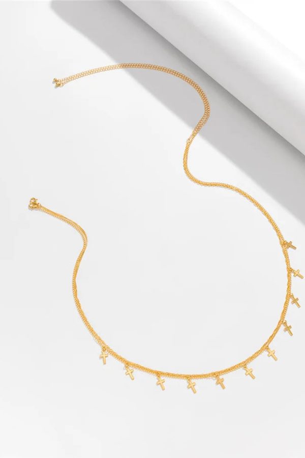 Cross Belly Chain