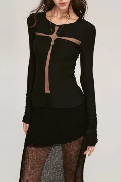 Cross Cut Out Top