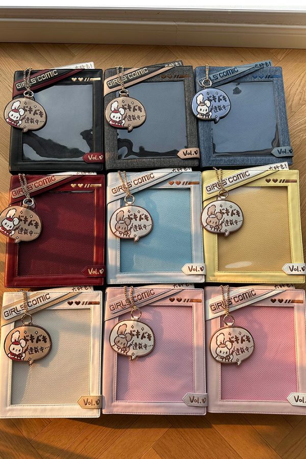 Cute Comic-Style Book Ita Bag with Crossbody and Backpack Design