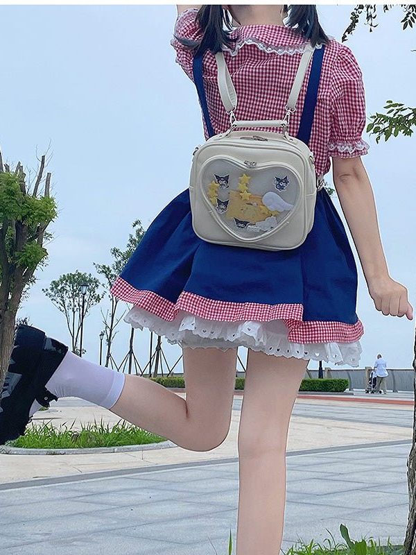 Cute Heart Small Ita Backpack