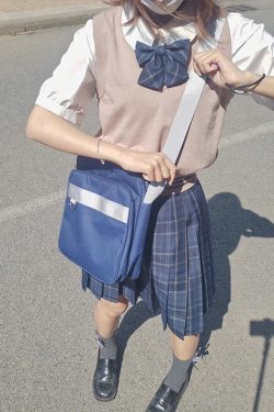 Cute Japanese JK Uniform Crossbody Bag