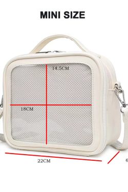 Cute Mini Small Square Pin Ita Bag