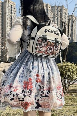 Cute Panda Ita Backpack and School Bag