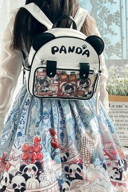 Cute Panda Ita Backpack and School Bag