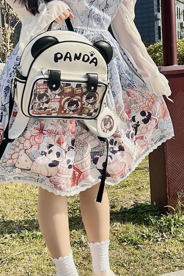 Cute Panda Ita Backpack and School Bag