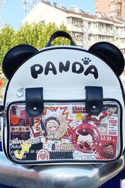 Cute Panda Ita Backpack and School Bag