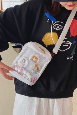Cute Small Display Ita Bag for Pins and Keychains