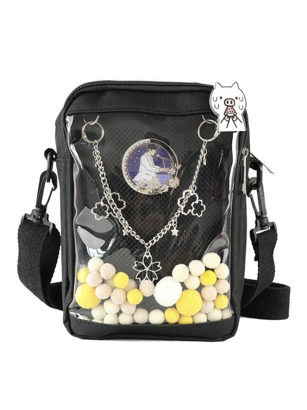 Cute Small Display Ita Bag for Pins and Keychains