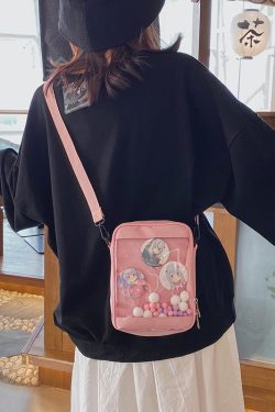 Cute Small Display Ita Bag for Pins and Keychains
