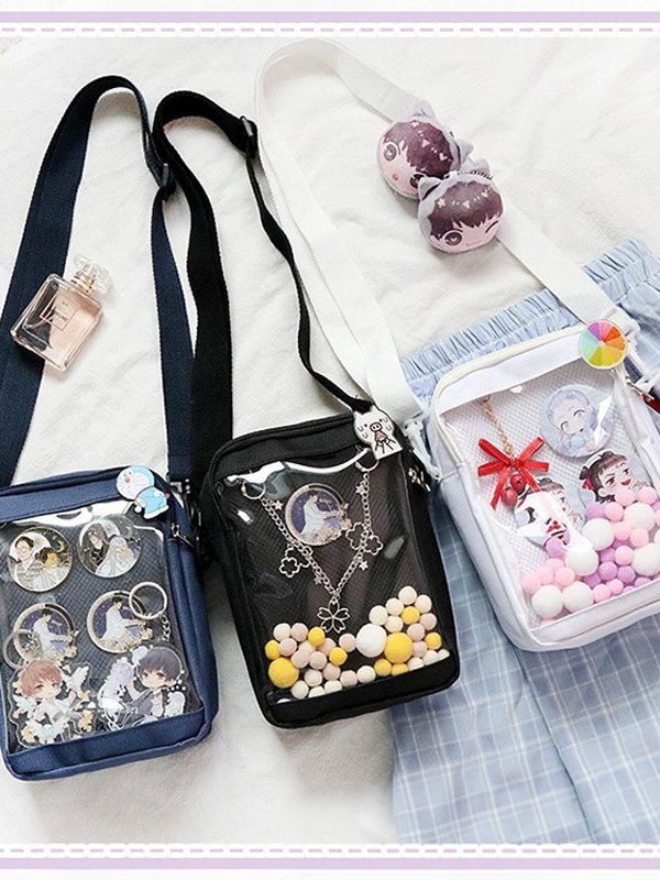 Cute Small Display Ita Bag for Pins and Keychains