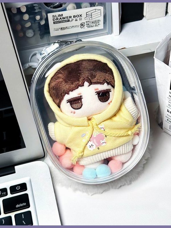 Cute Transparent Popmart 10cm Doll Ita Bag