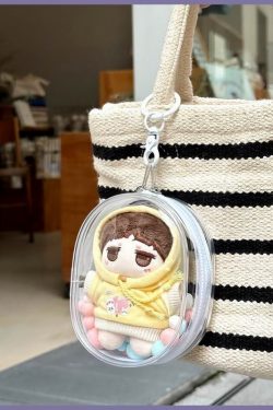 Cute Transparent Popmart 10cm Doll Ita Bag