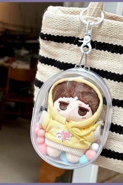 Cute Transparent Popmart 10cm Doll Ita Bag