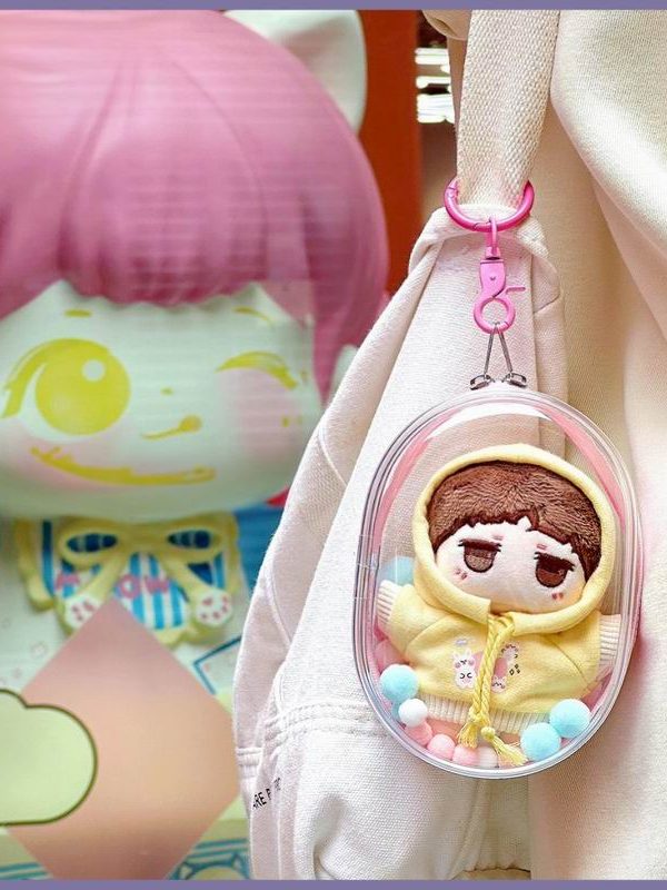 Cute Transparent Popmart 10cm Doll Ita Bag