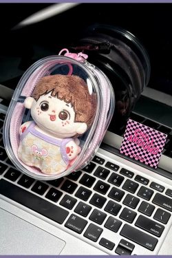 Cute Transparent Popmart 10cm Doll Ita Bag