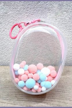 Cute Transparent Popmart 10cm Doll Ita Bag