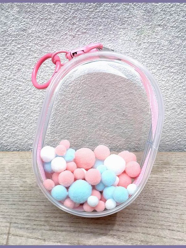 Cute Transparent Popmart 10cm Doll Ita Bag