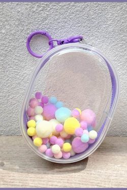 Cute Transparent Popmart 10cm Doll Ita Bag