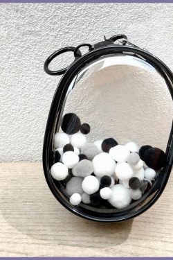 Cute Transparent Popmart 10cm Doll Ita Bag