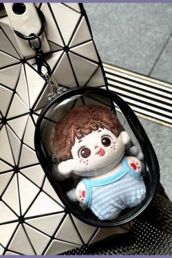 Cute Transparent Popmart 10cm Doll Ita Bag
