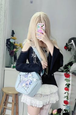 Cute Y2K Small Star Ita Bag for Pins