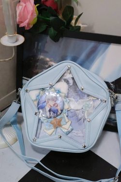 Cute Y2K Small Star Ita Bag for Pins