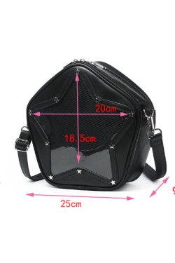 Cute Y2K Small Star Ita Bag for Pins