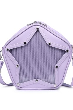 Cute Y2K Small Star Ita Bag for Pins