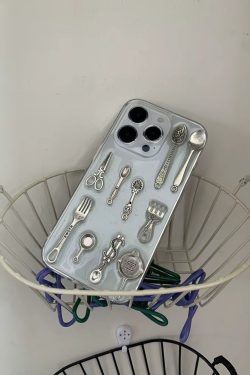 Cutlery Set Clear Phone Case