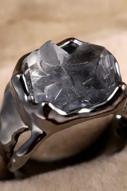 Cyberpunk Crystal Ring