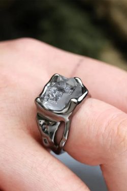 Cyberpunk Crystal Ring