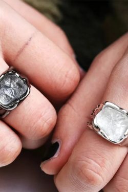 Cyberpunk Crystal Ring