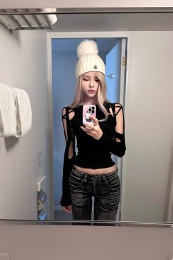 Cyberpunk Cut Out Top