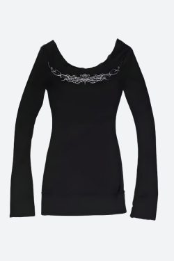 Cyberpunk Extra Long Sleeve Top