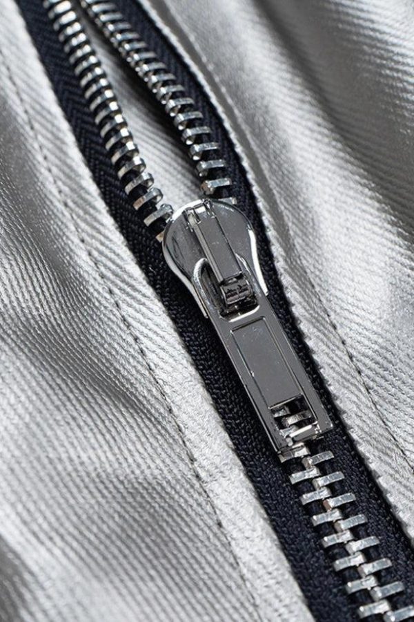 Cyberpunk Faux Leather Shorts