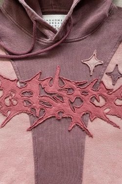 Cyberpunk Futuristic Patch Hoodie