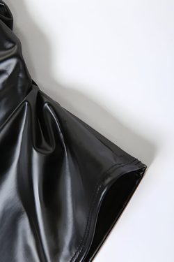 Cyberpunk Halter Neck Tie Top