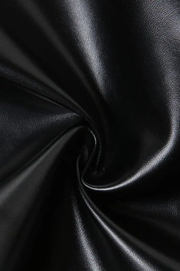 Cyberpunk Halter Neck Tie Top