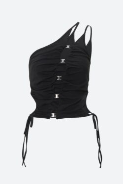 Cyberpunk One Shoulder Top