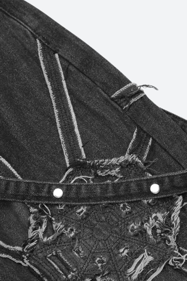 Cyberpunk Patchwork Jeans