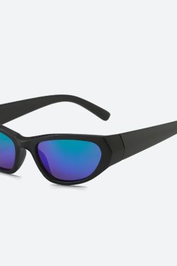 Cyberpunk Rave On Cat Eye Sunglasses