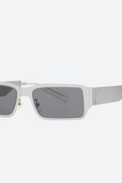 Cyberpunk Rectangle Metal Sunglasses