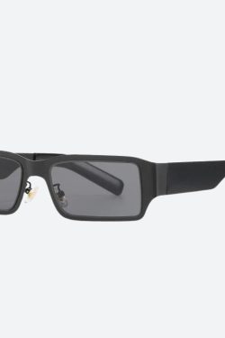 Cyberpunk Rectangle Metal Sunglasses