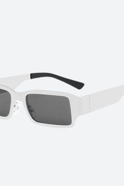 Cyberpunk Rectangle Metal Sunglasses